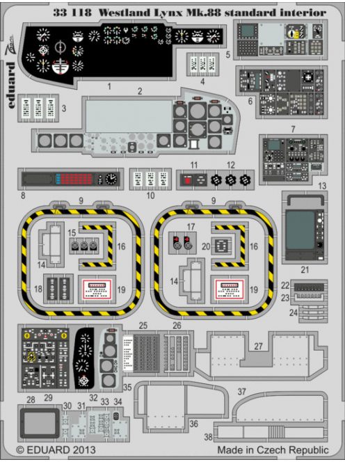 Eduard - Lynx Mk.88 Interior for Revell