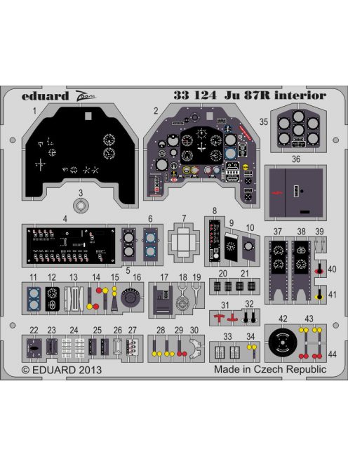 Eduard - Ju 87R Interior S.A. for Trumpeter