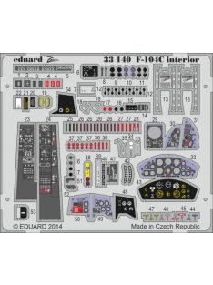 Eduard - F-104C Inerior S.A. for Italeri 