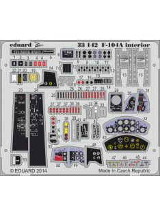 Eduard - F-104A Interior S.A. 1/32 for Italeri 