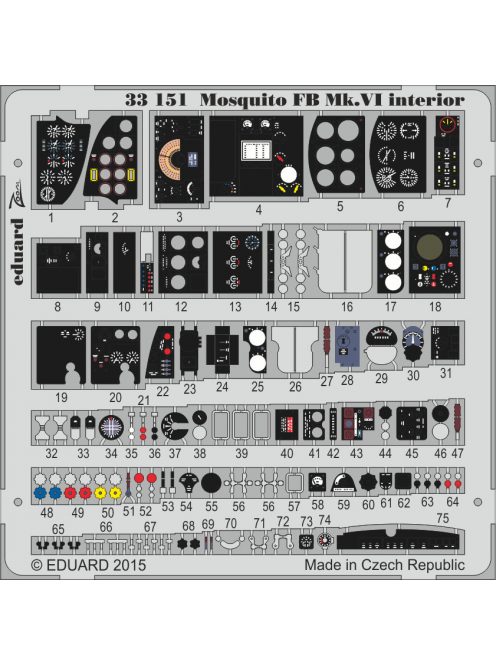 Eduard - Mosquito Mk.VI Interior for Tamiya