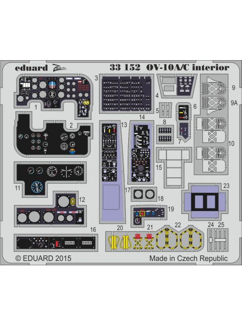 Eduard - Ov-10A/C Interior for Kittyhawk 