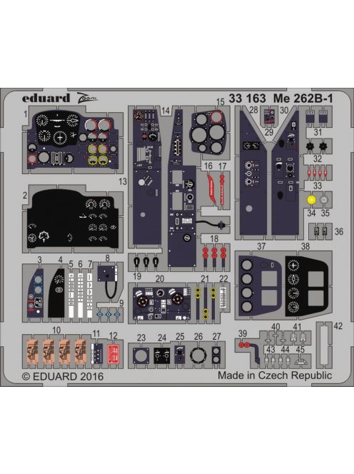 Eduard - Me 262B-1 for Revell