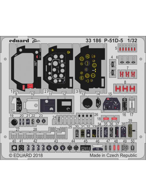 Eduard - P-51D-5 for Revell