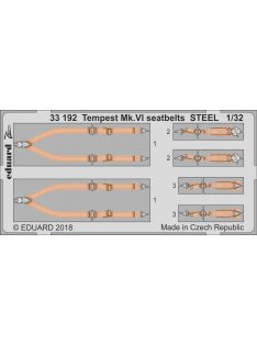 Eduard - Tempest Mk.VI Seatbelts for Special Hobby 