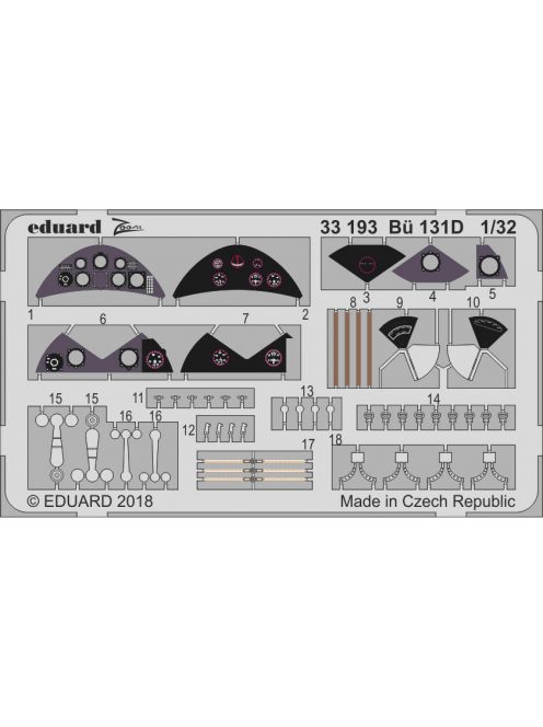 Eduard - Bü 131D for ICM