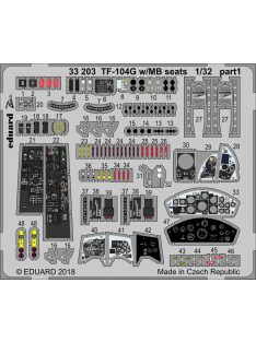 Eduard - Tf-104G W/Mb Seats for Italeri 