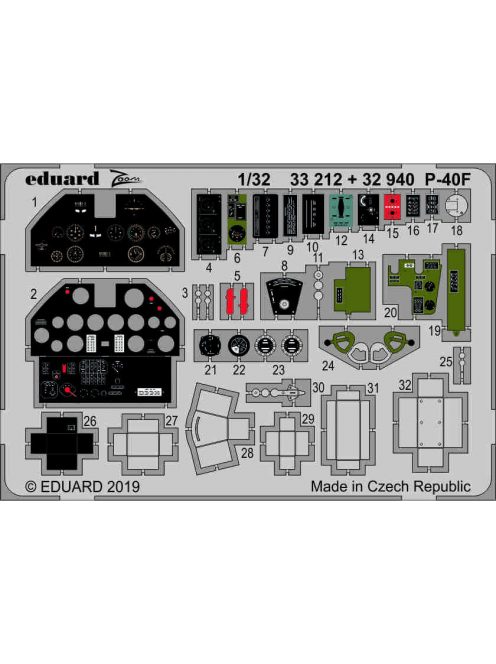 Eduard - P-40F for Trumpeter