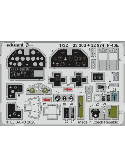 Eduard - P-40E for Trumpeter