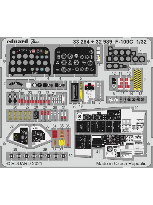 Eduard - F-100C for TRUMPETER