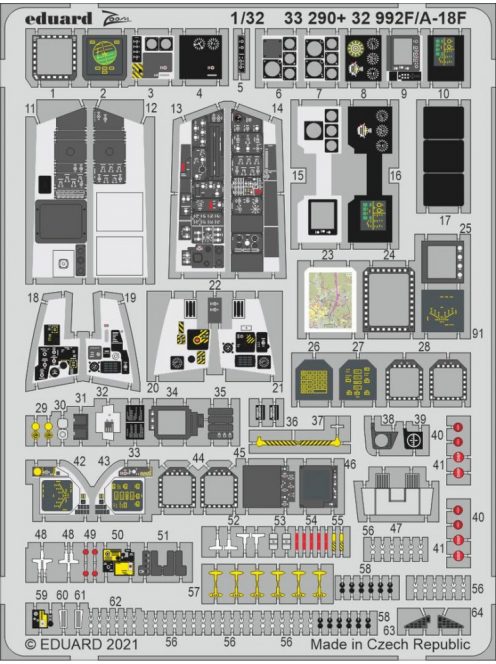 Eduard - F/A-18F, For Revell