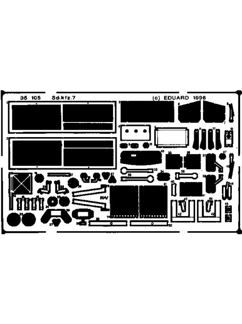 Eduard - Sd.Kfz. 7 Detail