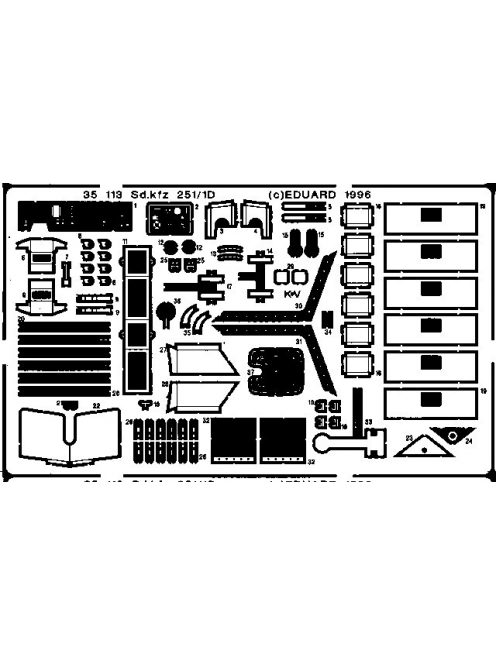 Eduard - Sd.Kfz. 251/1 Ausfor D Detail