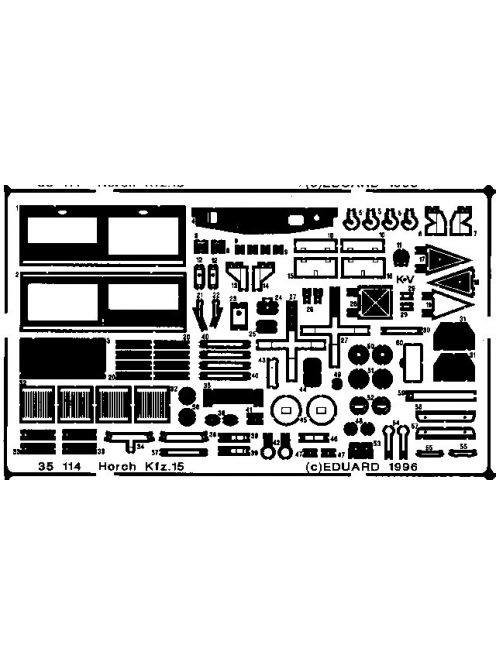 Eduard - Horch Kfz. 15 Detail