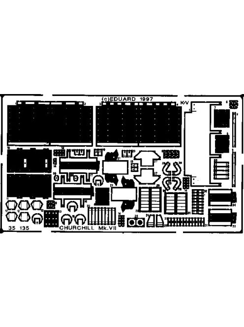 Eduard - Churchill Mk.VII Detail