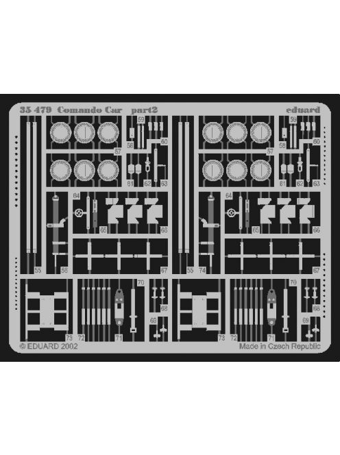Eduard - Comando Car for Italeri