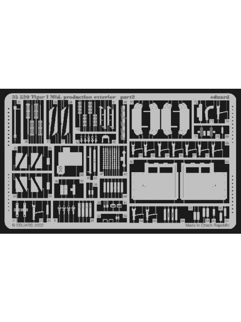 Eduard - Sd.Kfz 181 Tiger I Mid. Production Exterior