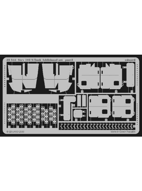 Eduard - Strv 103 S-Tank Additional Set