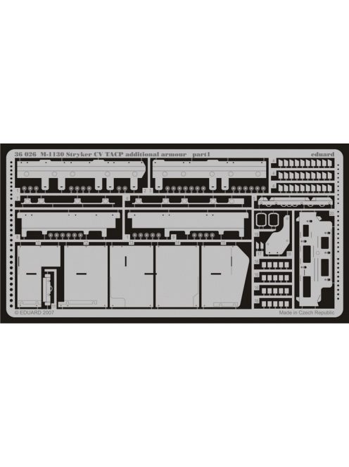 Eduard - M-1130 Stryker CV TACP additional armour for AFV Club