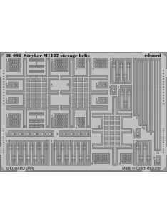 Eduard - Stryker M1127 stovage belts for Trumpeter