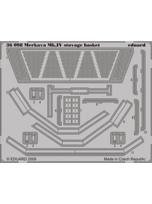 Eduard - Merkava Mk.IV stowage basket for ACA 