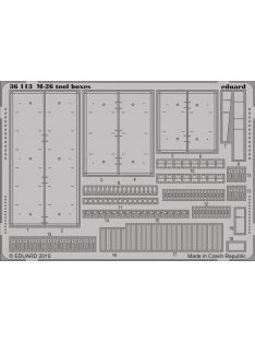 Eduard - M-26 tool boxes for Hobby Boss 