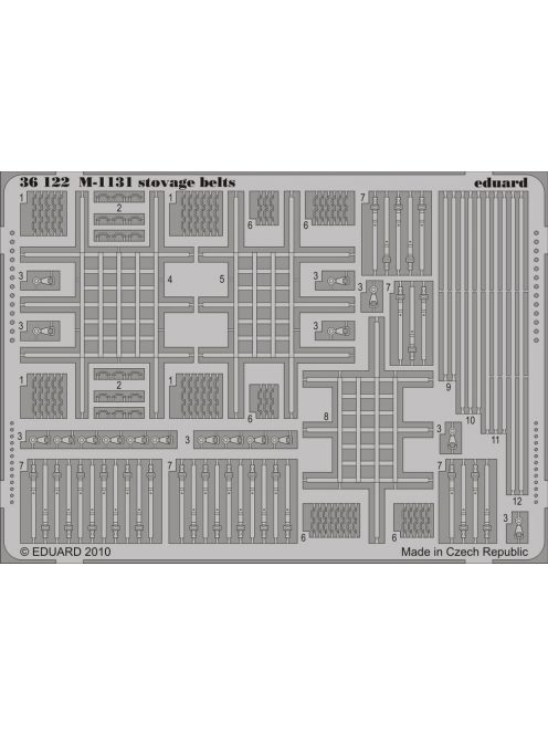Eduard - M-1131 stovage belts for Trumpeter 