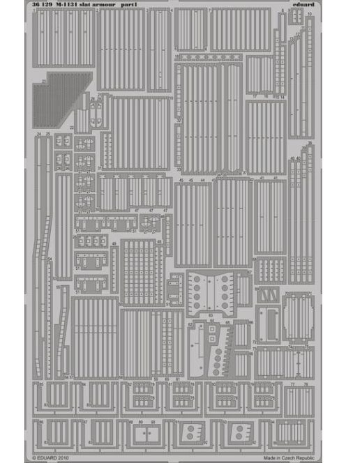 Eduard - M-1131 slat armour for Trumpeter 