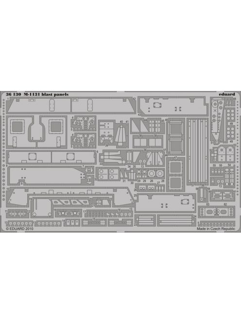 Eduard - M-1131 blast panels for Trumpeter 