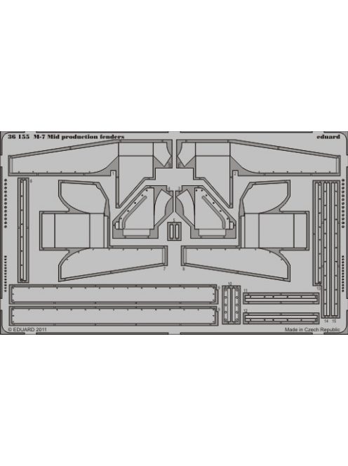 Eduard - M-7 Mid production fenders for Dragon 