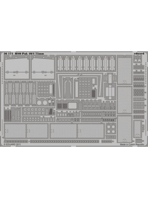Eduard - RSO Pak 40/4 75mm for Dragon 