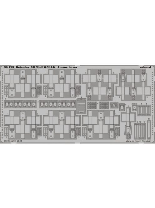 Eduard - DefenderXD Wolf W.M.I.K. Ammo Boxes (HB) 