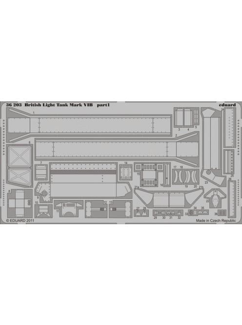 Eduard - British Light Tank Mark VIB for Vulcan 