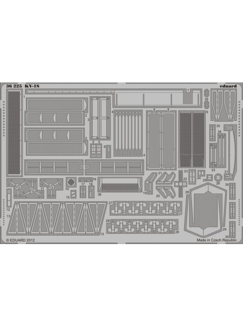 Eduard - KV-1S for Trumpeter 