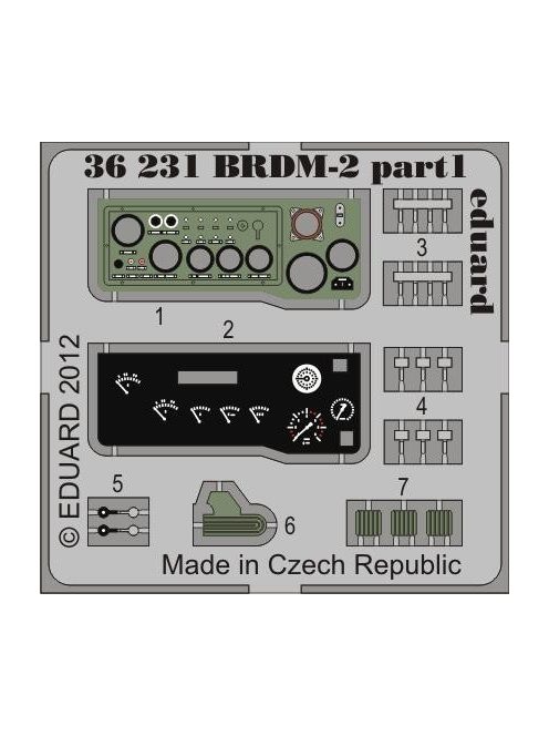 Eduard - BRDM-2 early for Trumpeter 