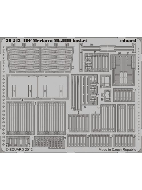 Eduard - IDF Merkava Mk.III D basket for Meng 