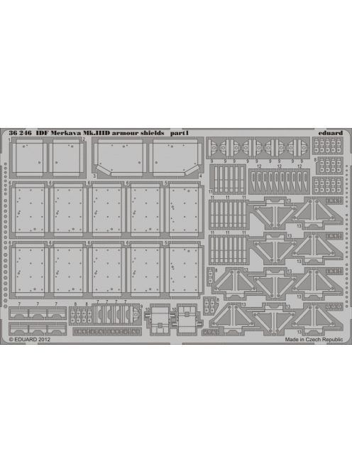 Eduard - IDF Merkava Mk.IIID armour shields f.Men 