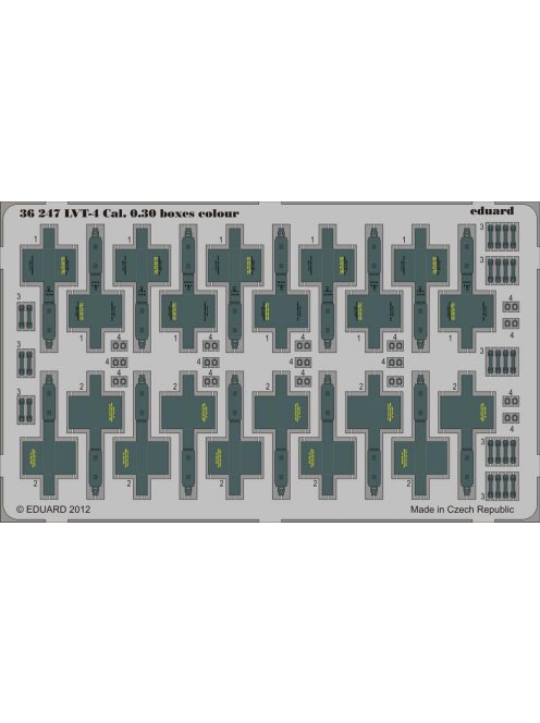 Eduard - LVT-4 Cal. 0.30 boxes colour f. AFV Club 