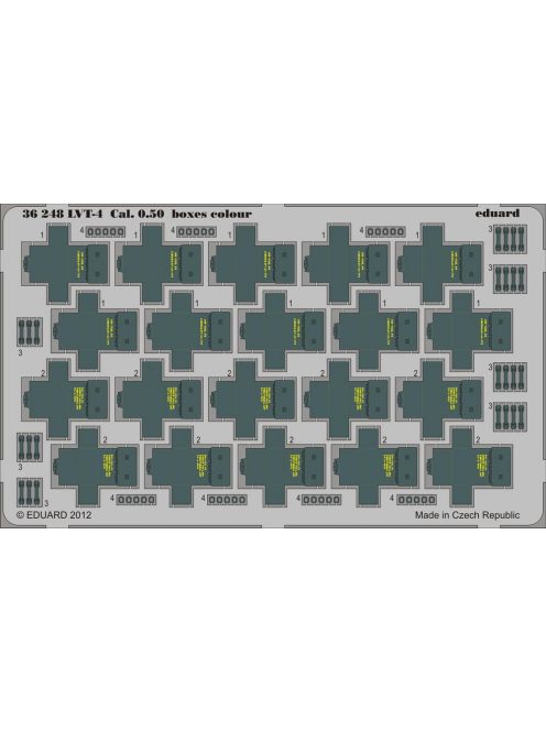 Eduard - LVT-4 Cal. 0.50 boxes colour f.AFV Club 