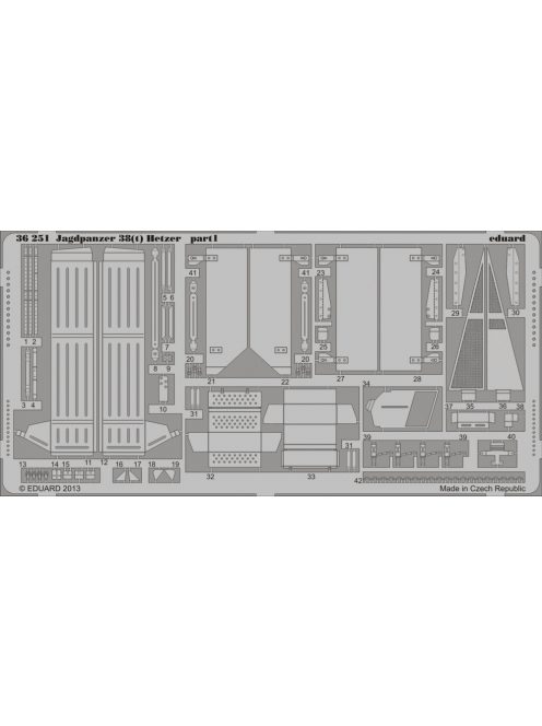 Eduard - Jagdpanzer 38(t) Hetzer for Academy 