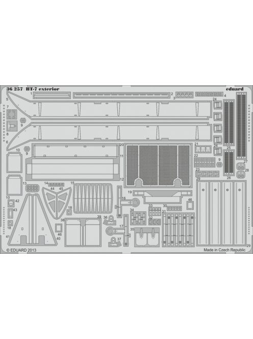 Eduard - BT-7 exterior for Tamiya 