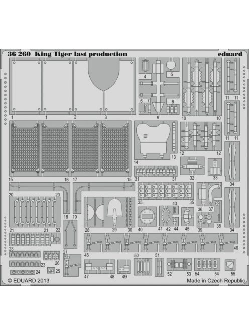 Eduard - King Tiger last production for Academy 