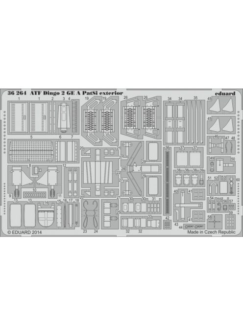 Eduard - ATF Dingo 2 GE A PatSi exterior f.Revell 