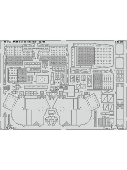 Eduard - D9R Doobi exterior for Meng 