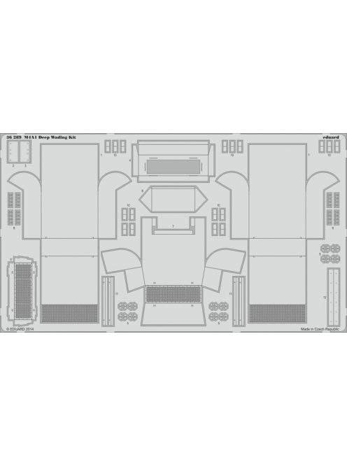 Eduard - M4A1 Deep Wading Kit for Eduard 