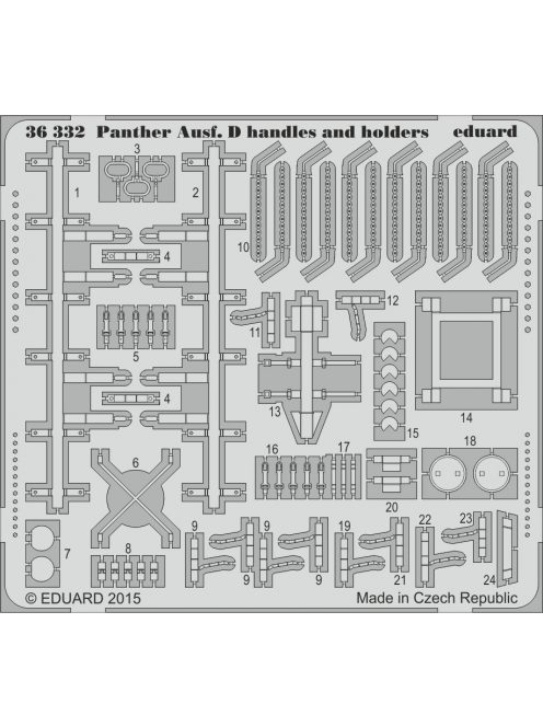 Eduard - Panther Ausf.D handels a.holders f.Tamiy 