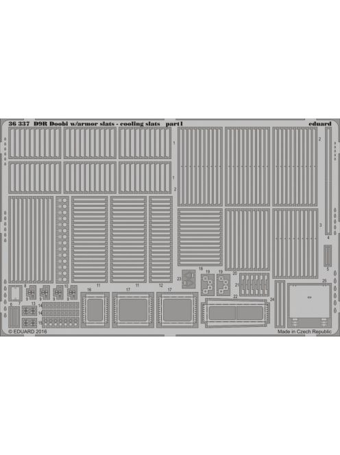 Eduard - D9R Doobi w/armor slats-cooling slats f. for Meng