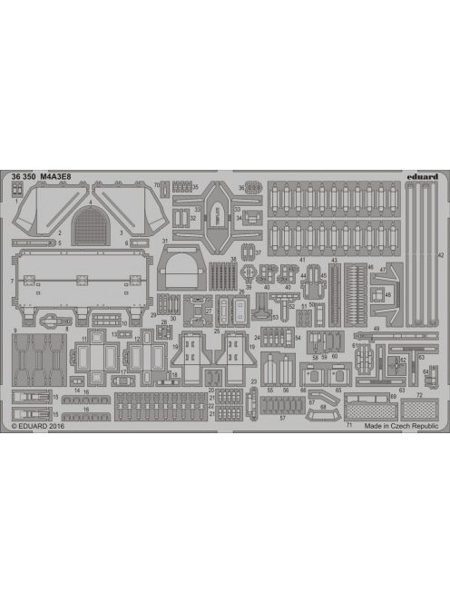 Eduard - M4A3E8 for Italeri 