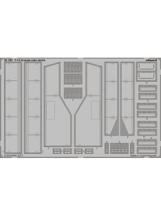 Eduard - T-14 Armata side skirts for Zvezda 