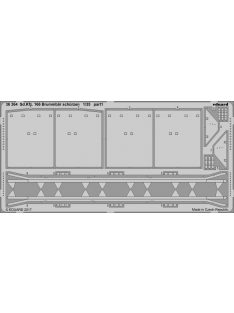 Eduard - Sd.Kfz.166 Brummbär schürzen for Tamiya 